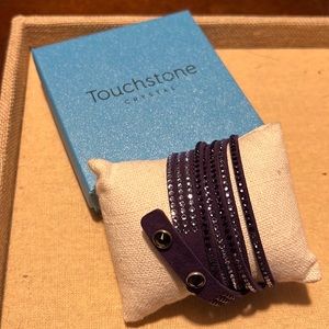TSC Wrap Star Bracelet in Dark Purple